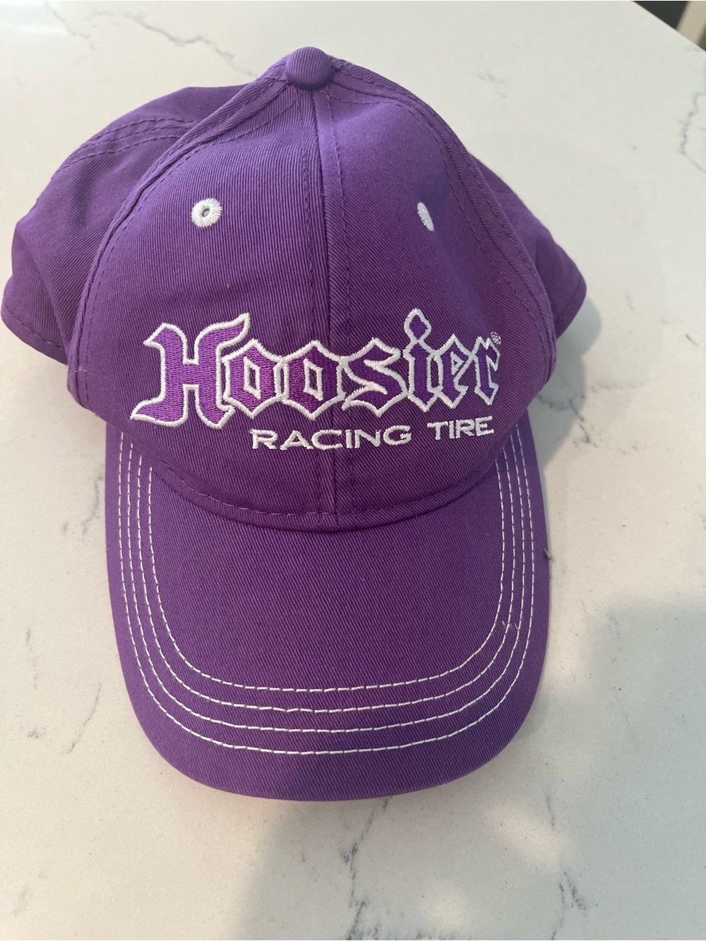 Racing Tire Purple Baseball Cap for Men